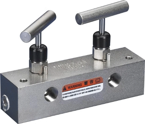 AM21 - MANIFOLD PREMONTATO CON 2 USCITE SEPARATE REGOLABILI