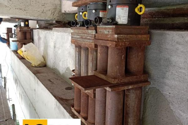 SISTEMA ENERPAC COMPLETTO DI MARTINETTI SERIE LPL DA 160 TON